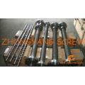 Single Extruder Screw Barrel for Plastic Recyling Screw Extruder Machine